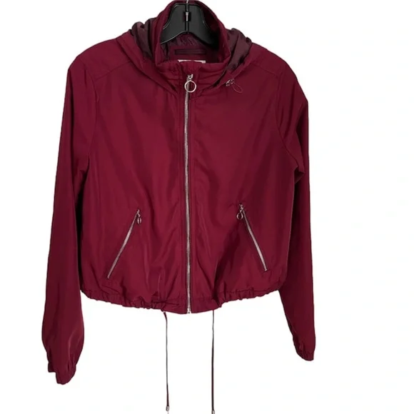 Bershka red jacket deals
